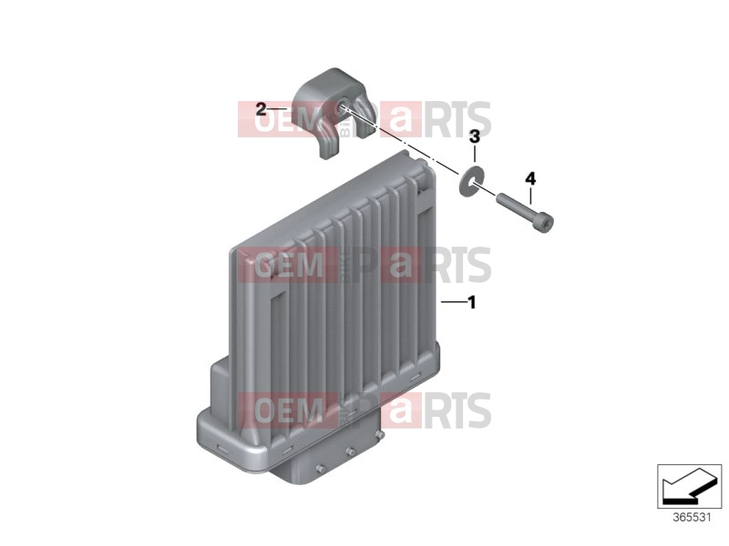 BMW Motorrad BMW 2013 C-Models C evolution (0C03) 61_3805 | Basic module
