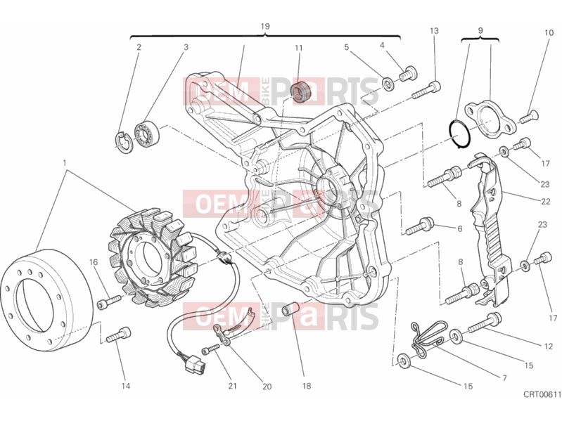 DUCATI 2012 Monster 659 ABS GENERATOR » IGNITION SYSTEM