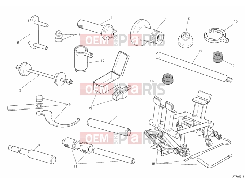 DUCATI 2010 Multistrada 1200 S ABS WORKSHOP SERVICE TOOLS, FRAME » FRAME