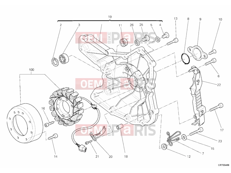 DUCATI 2010 Monster 696 GENERATOR » IGNITION SYSTEM