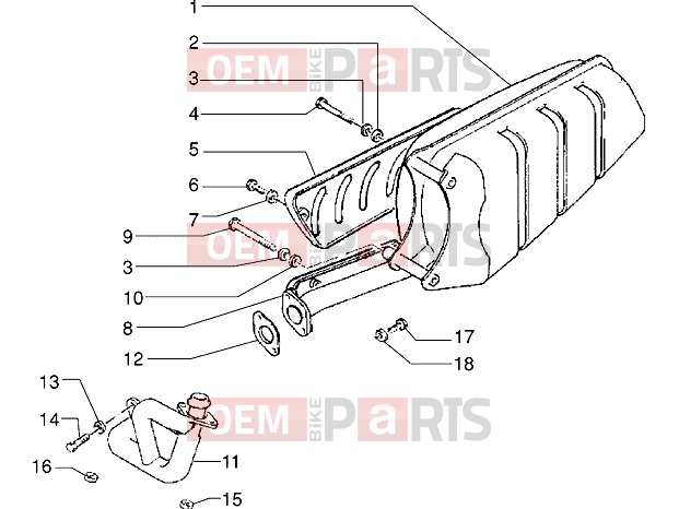 PIAGGIO Engine » Silencer