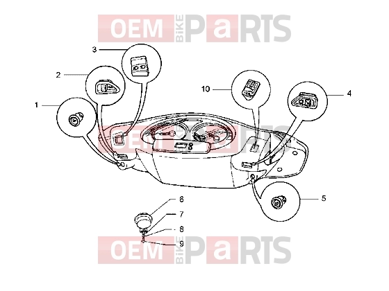 Electrical system » Electrical devices - Piaggio Hexagon GT