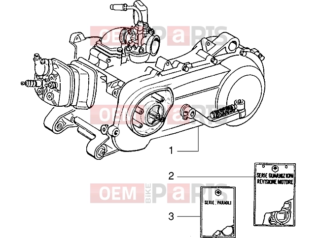 Engine » Engine - Piaggio NRG MC2
