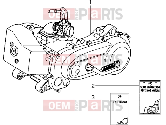 Engine » Engine - Piaggio Sfera RST 50