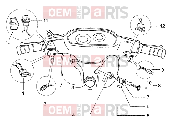 PIAGGIO Electrical system » ELECTRICAL DEVICE