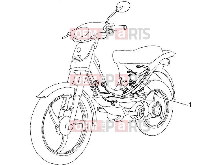PIAGGIO Electrical system » Cable harness