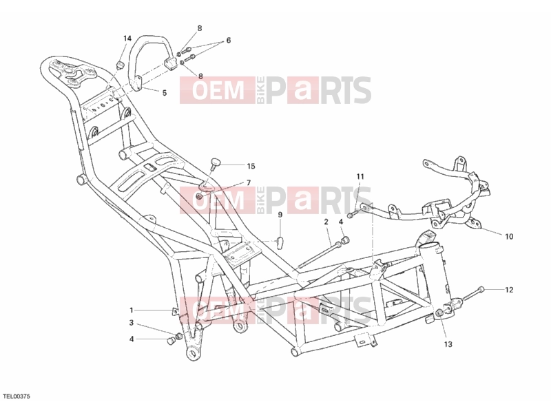 DUCATI 2008 Multistrada 1100 FRAME » FRAME