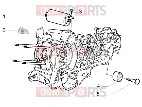 PIAGGIO Engine » Electric starter-damper pulley