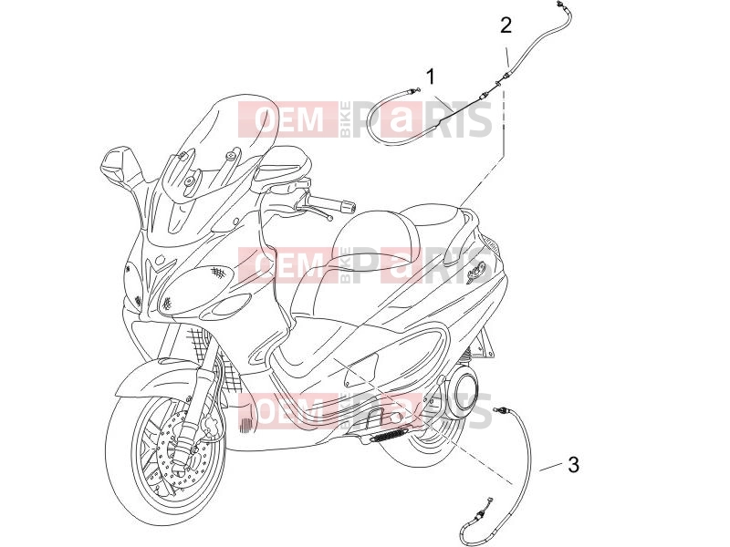 PIAGGIO X9 250 Evolution Braking system - Transmissions » Transmissions