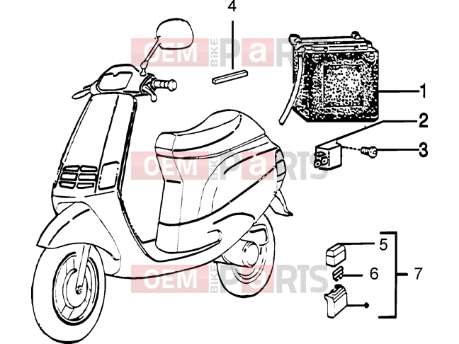 PIAGGIO Electrical system » Electrical device