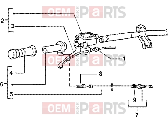 PIAGGIO Handlebars » Transmissions