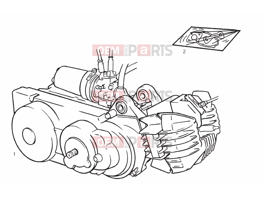 derbi Variant Courier 50 Tables » Engine