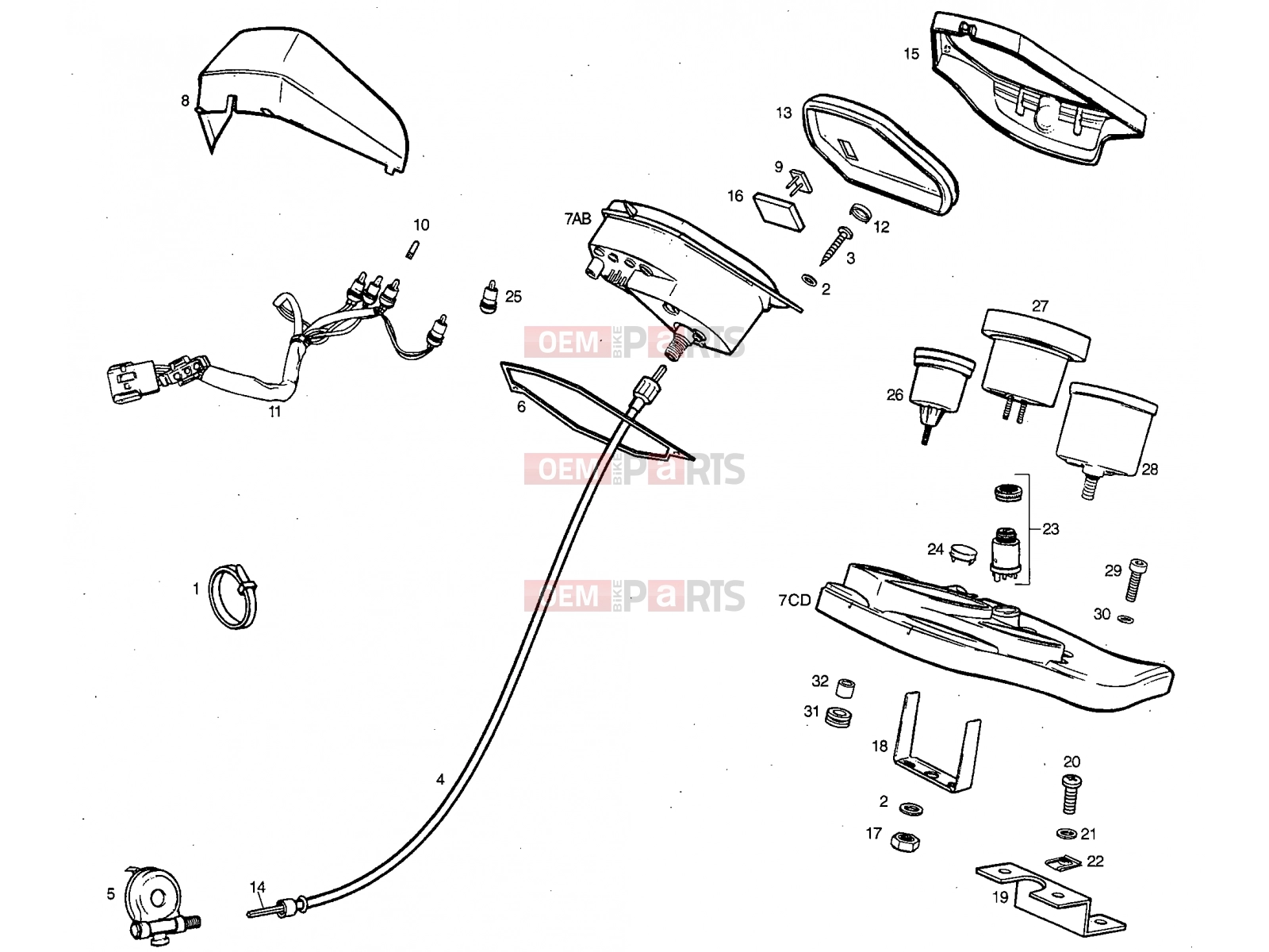 derbi Variant Start-Stop 50 Tables » Instruments