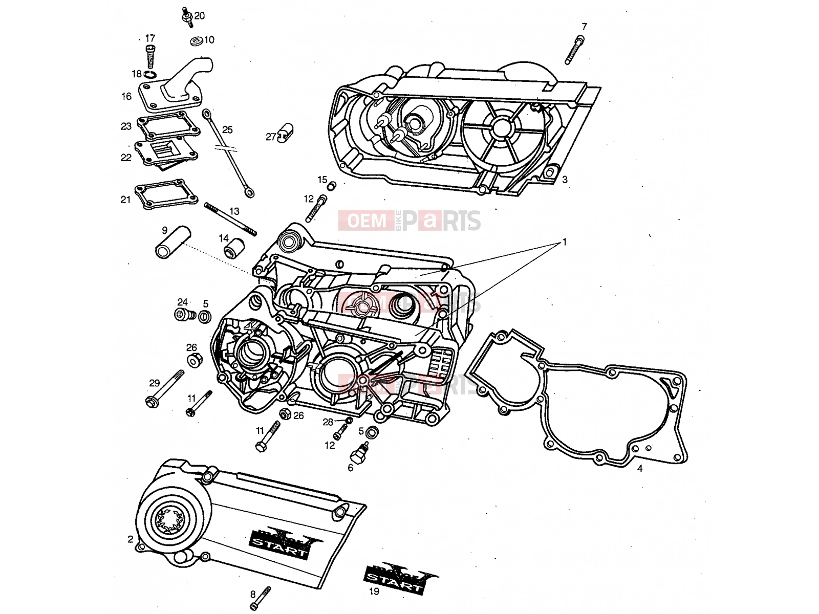 Tables » Carters - Derbi Variant Start-Stop 50 2001