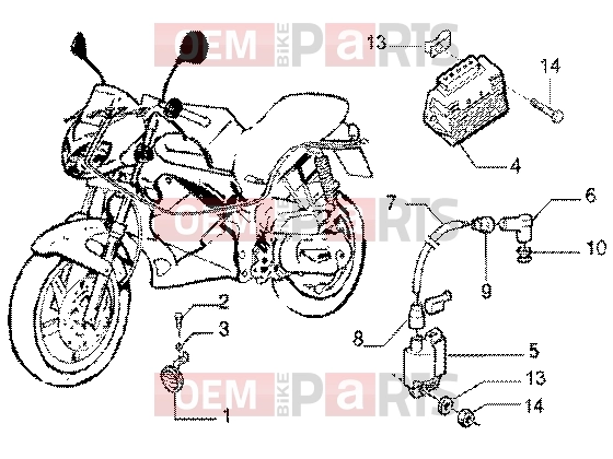 gilera DNA GP Experience Electrical system » Electrical device