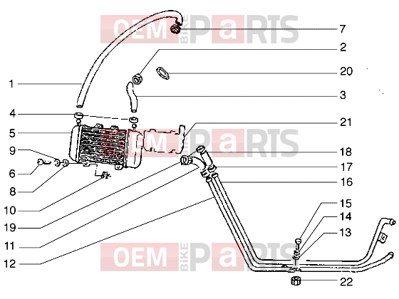 gilera Runner 50 2T Engine » Installation de refroidissement