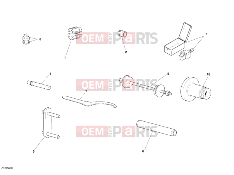 DUCATI 2008 Monster S2R 1000 WORKSHOP SERVICE TOOLS, FRAME » FRAME