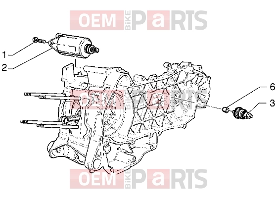 gilera Runner VX Engine » Electric starter