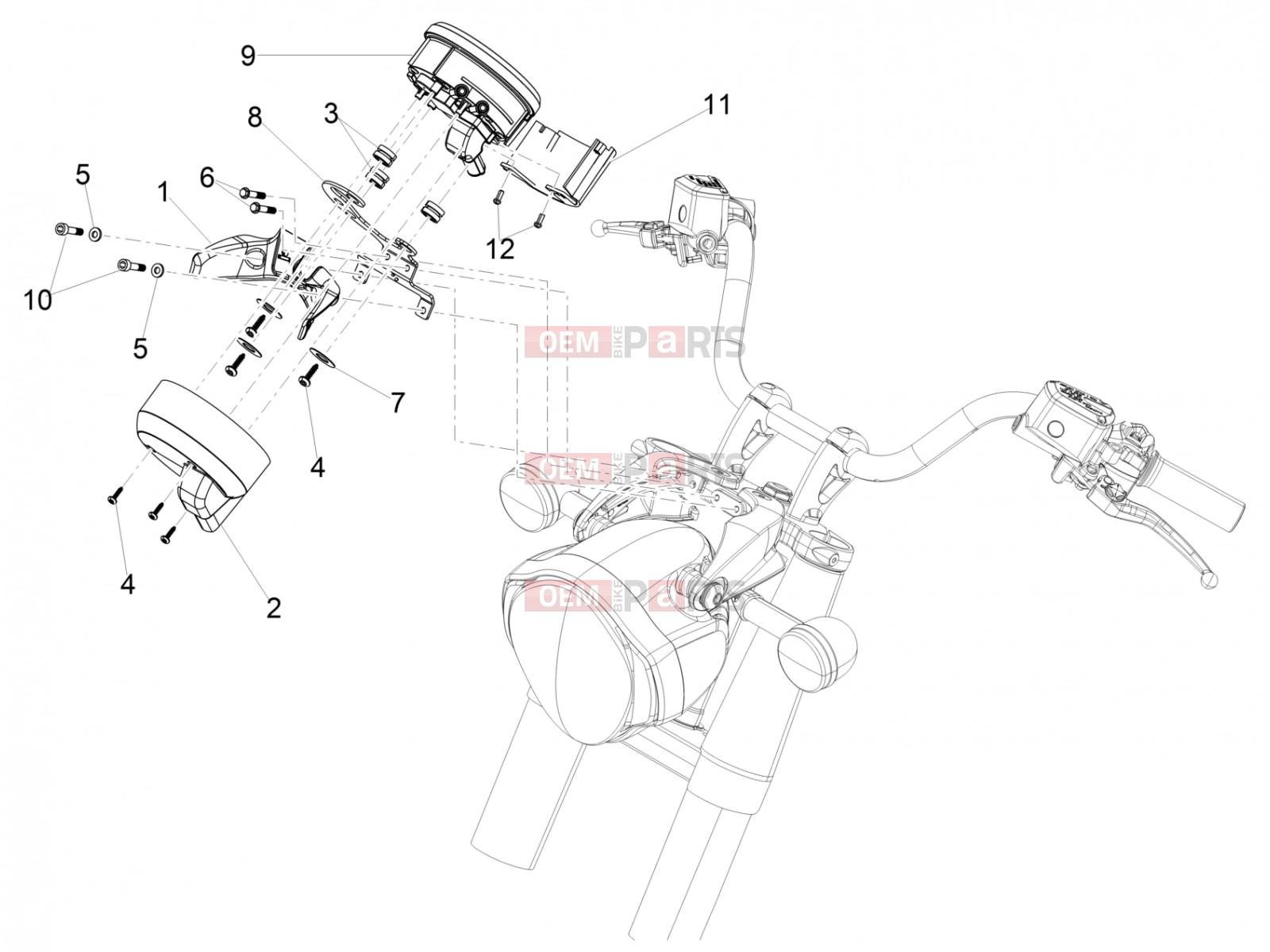 Lights - Instruments » Instruments - Motoguzzi Eldorado 1400 ABS 2019