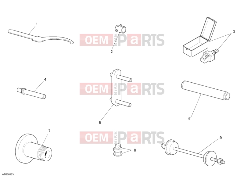 DUCATI 2007 Monster S4RS WORKSHOP SERVICE TOOLS, FRAME » FRAME