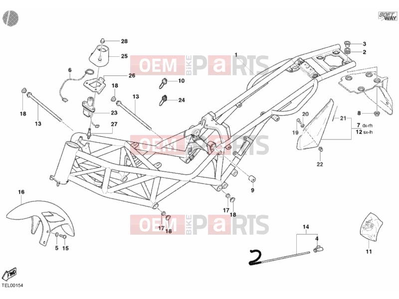 DUCATI 2006 Monster 620 FRAME » FRAME