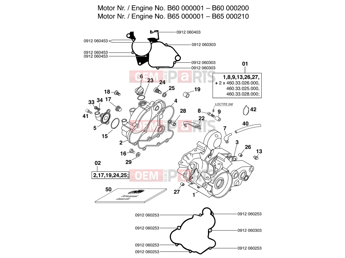 KTM 60 SX (600105) [EU] 2000 ENGINE CASE|Engine|30