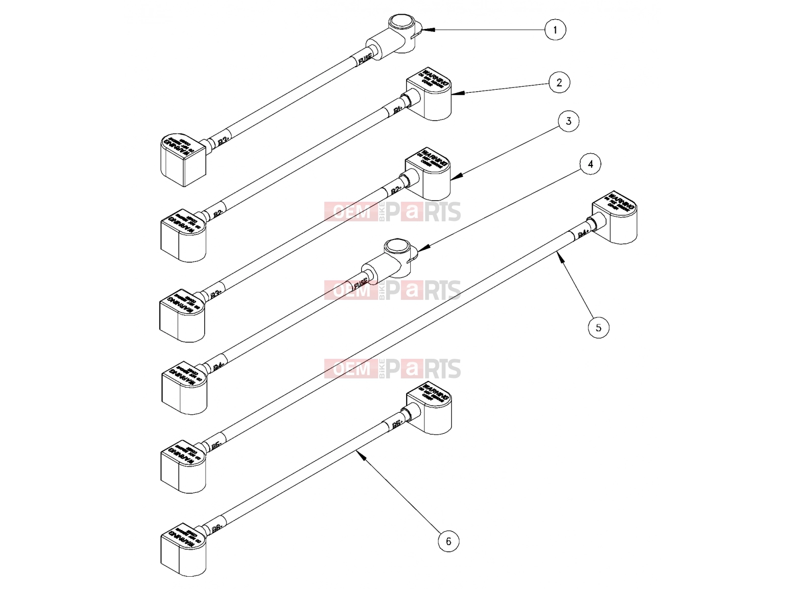 Polaris 2011 LEV GEM - e2/e4/e6/eS/eL/eLXD ELECTRICAL | ELECTRICAL, BATTERY CABLE - e2/e4/eS (49GEMELECTRICAL11BCABLE)