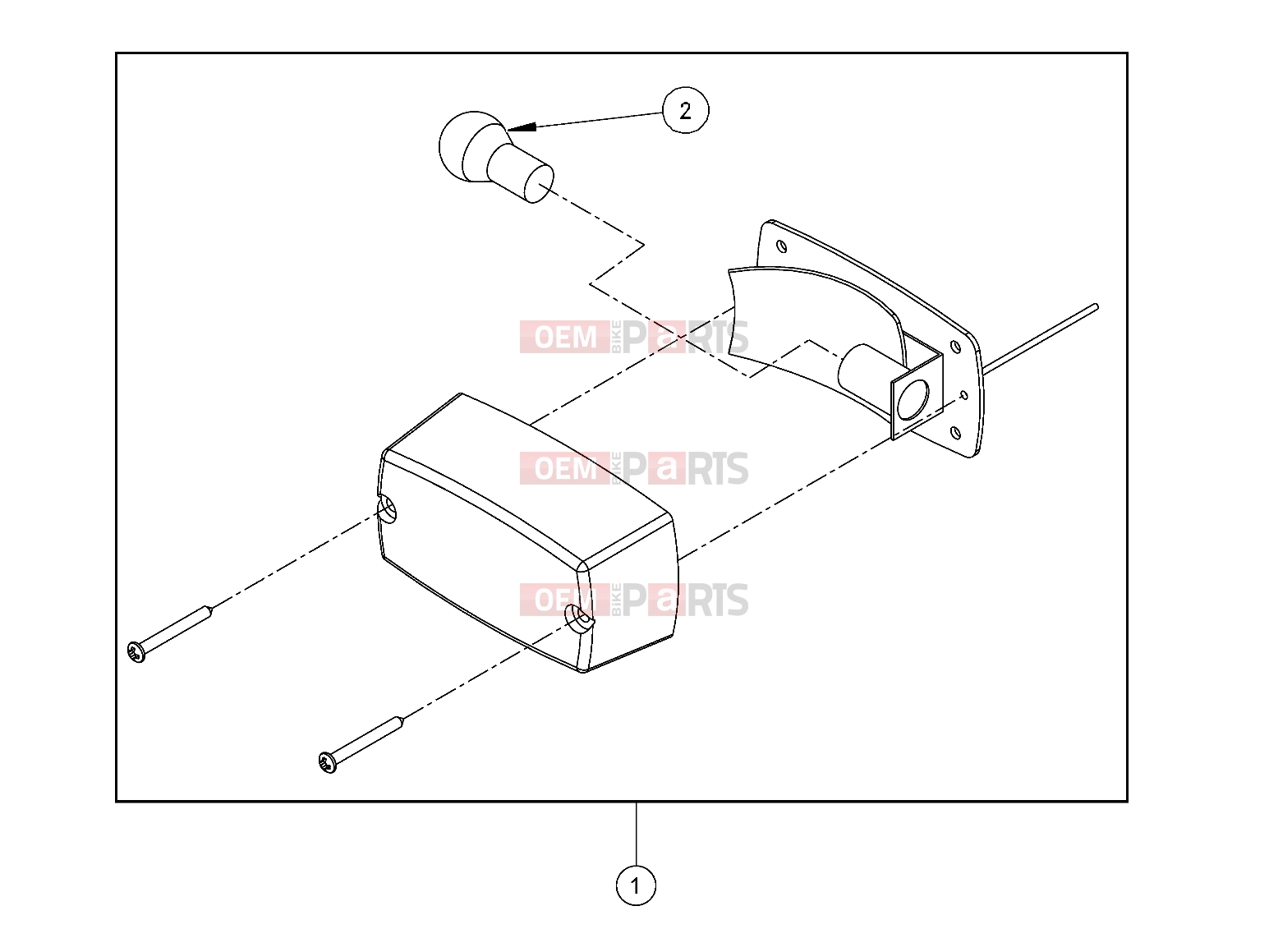 Polaris 2010 LEV GEM - E2/E4/E6/ES/EL/ELXD ELECTRICAL | ELECTRICAL, REVERSE LAMP - e2/e4/e6/eS/eL/eLXD (49GEMELECTRICAL11REVERSE)