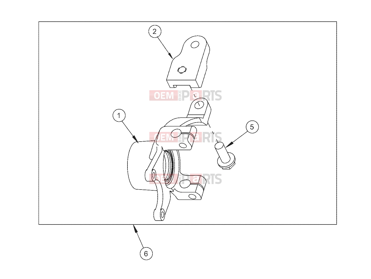 Polaris 2007 LEV GEM - E2/E4/E6/ES/EL/ELXD STEERING | STEERING, KNUCKLE, RIGHT, 9.21 DISC - e2/e4/eS (49GEMSTEER11KNUCKLERTE2)