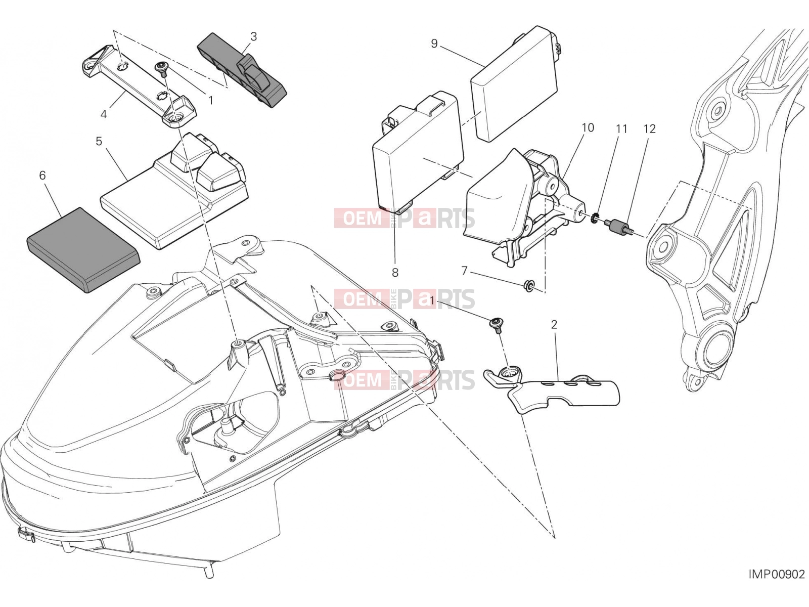 DUCATI 2015 Diavel ENGINE CONTROL UNIT [MOD:DVL]