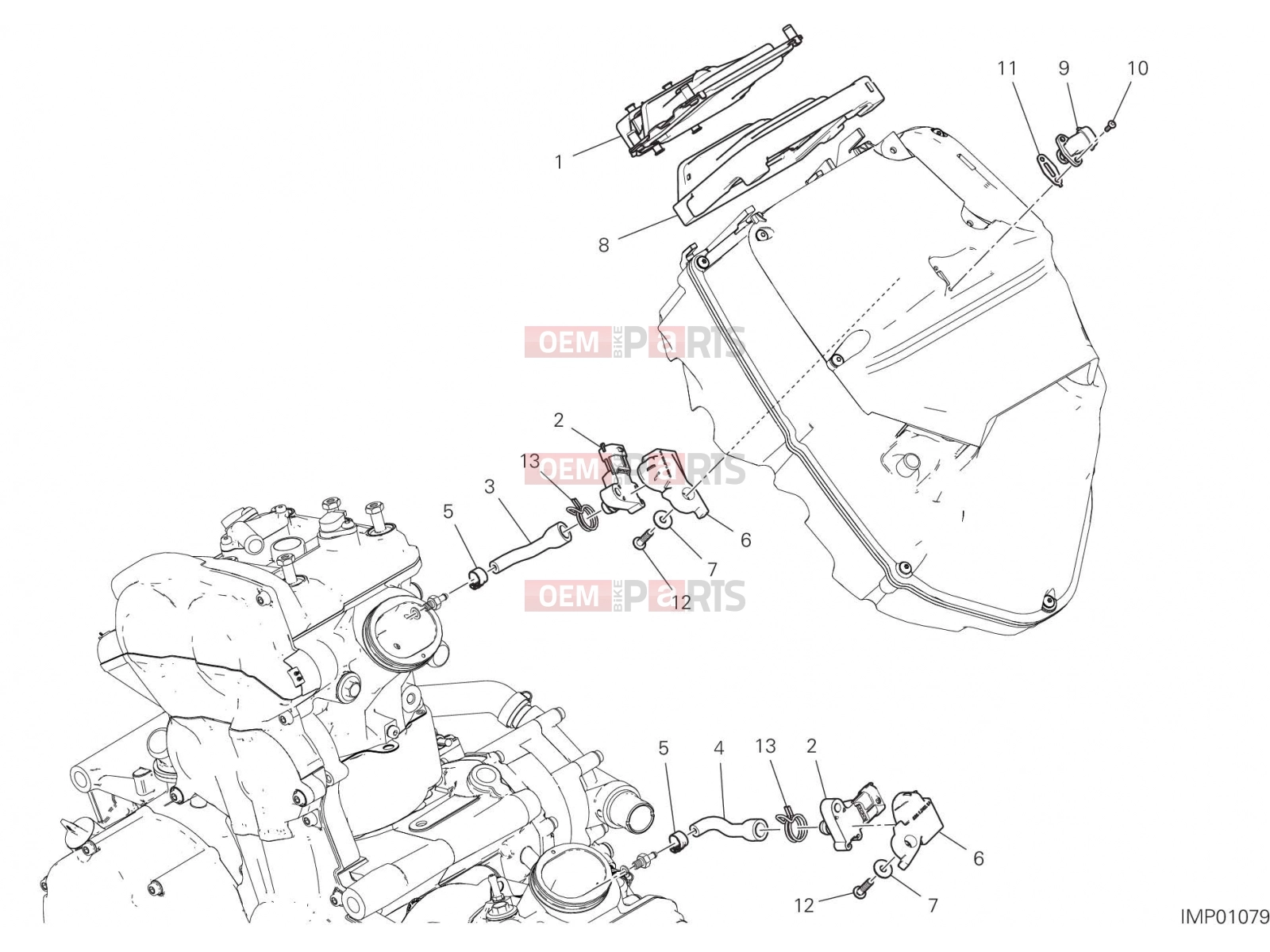 DUCATI 2018 Multistrada 1260 PikesPeak ENGINE CONTROL UNIT [MOD:MS1260PP]