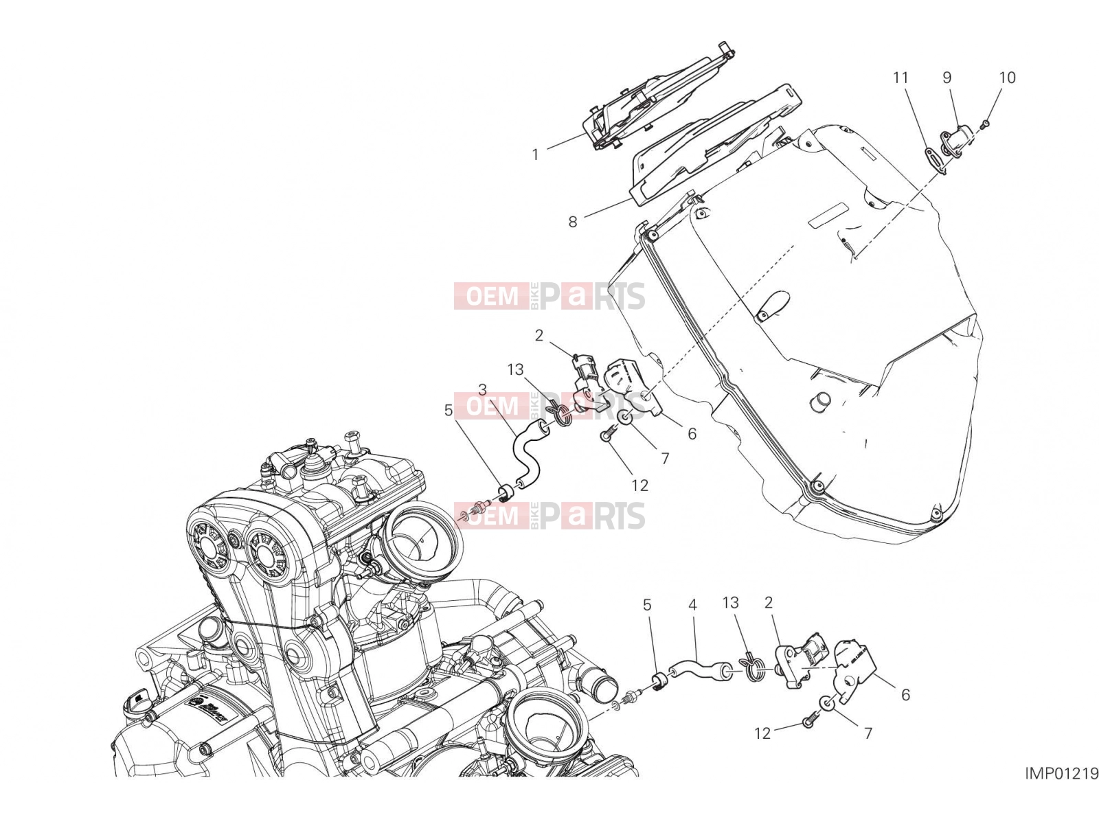DUCATI 2019 Multistrada 950 S ENGINE CONTROL UNIT [MOD:MS950S]