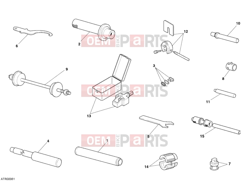 DUCATI 2005 Superbike 749 R WORKSHOP SERVICE TOOLS, FRAME » FRAME
