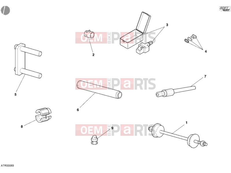DUCATI 2004 Sporttouring ST3 WORKSHOP SERVICE TOOLS, FRAME » FRAME