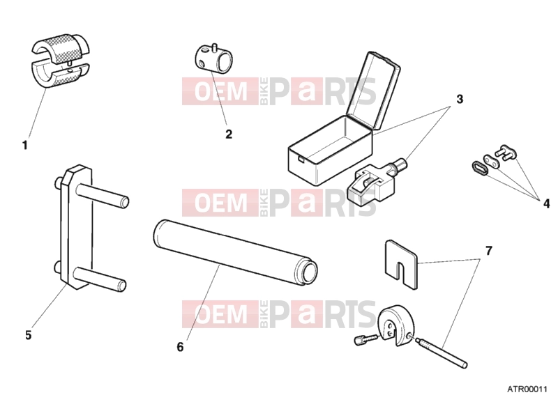 DUCATI 2003 Monster 400 WORKSHOP SERVICE TOOLS, FRAME » FRAME