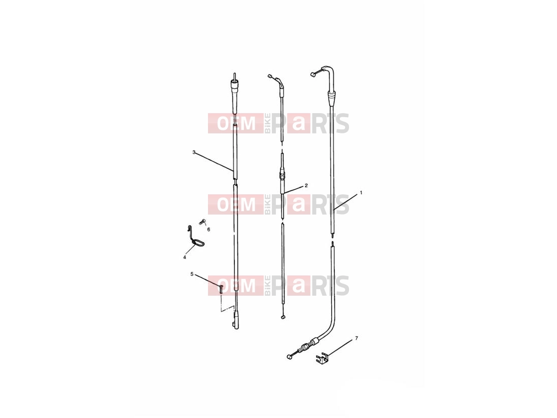 Triumph 2004 THUNDERBIRD SPORT Control Cables