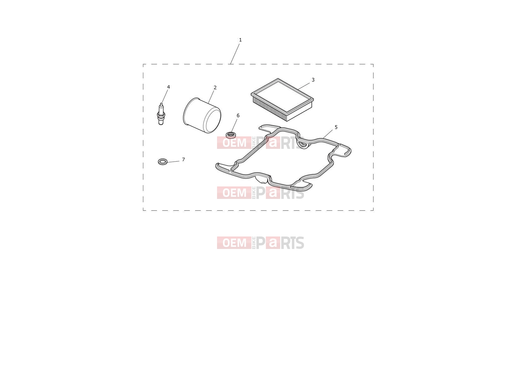 Triumph 2018 THRUXTON Engine Service Kit