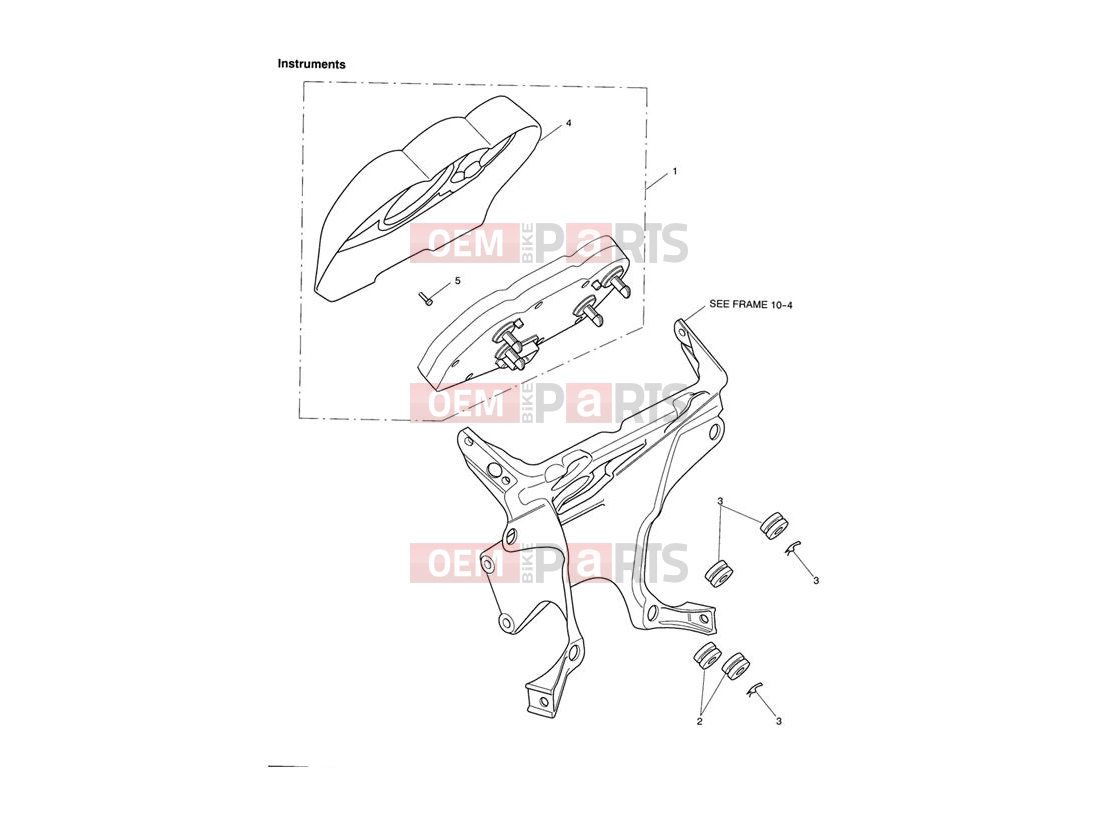 Instruments - Triumph SPRINT ST 208167 > 2008