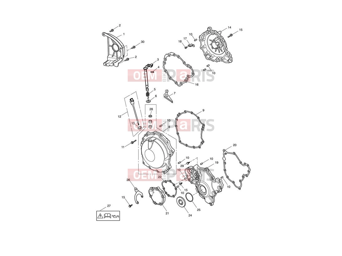 Engine Covers - Triumph SPRINT ST 208167 > 2008