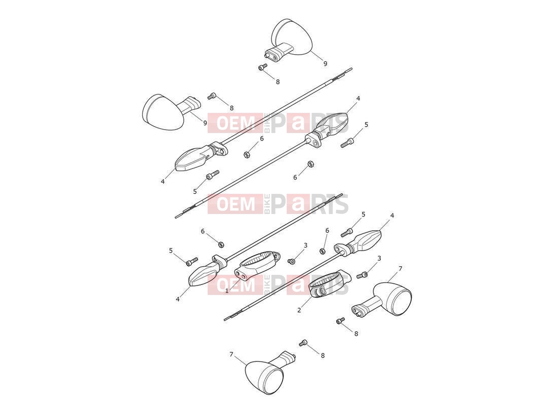 Triumph 2020 ROCKET 3 R Indicators