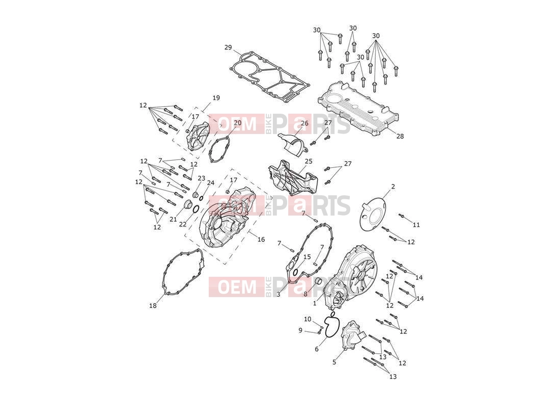 Triumph 2021 ROCKET 3 R Engine Covers