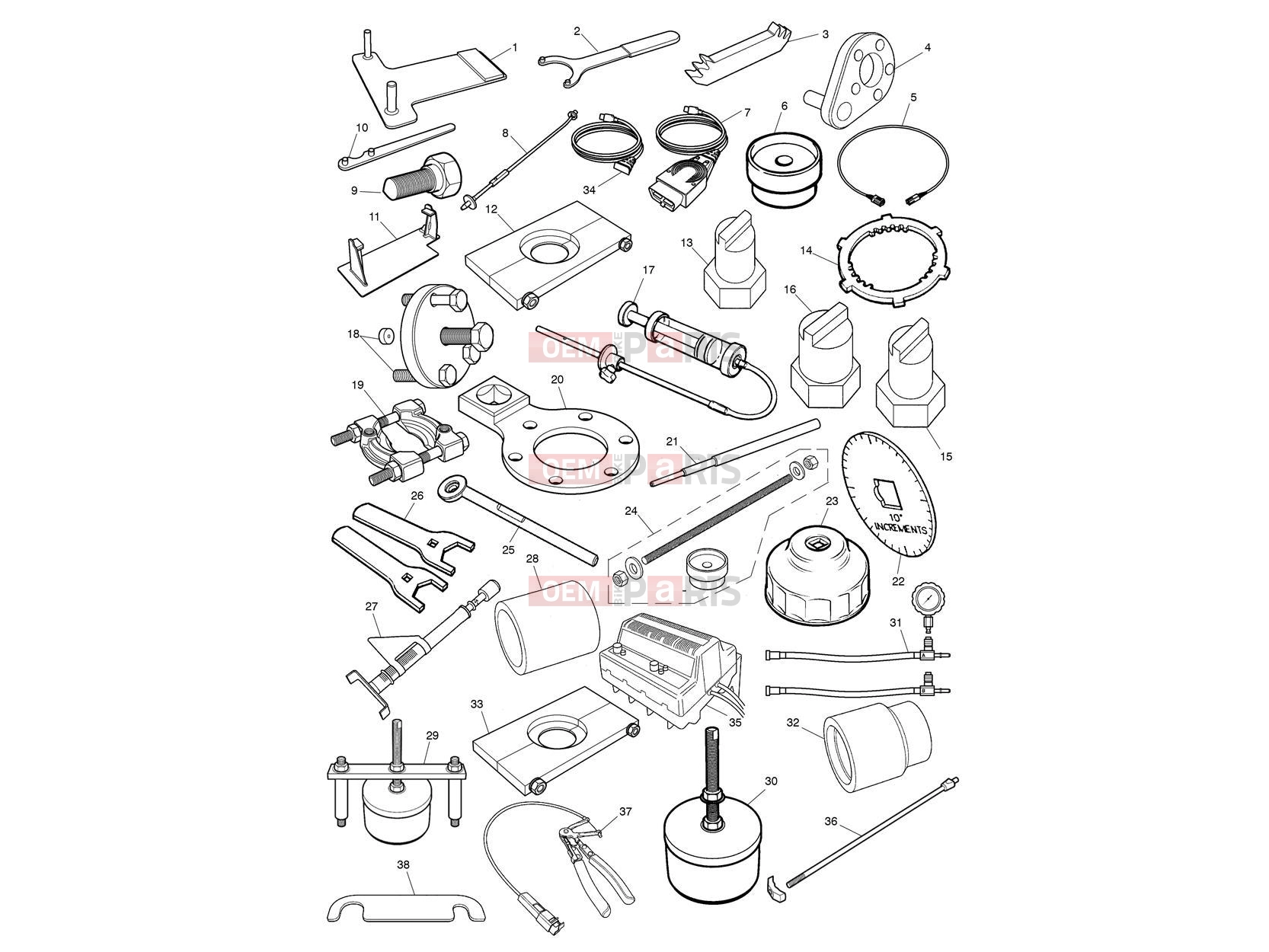 Triumph 2015 THUNDERBIRD COMMANDER Service Tools