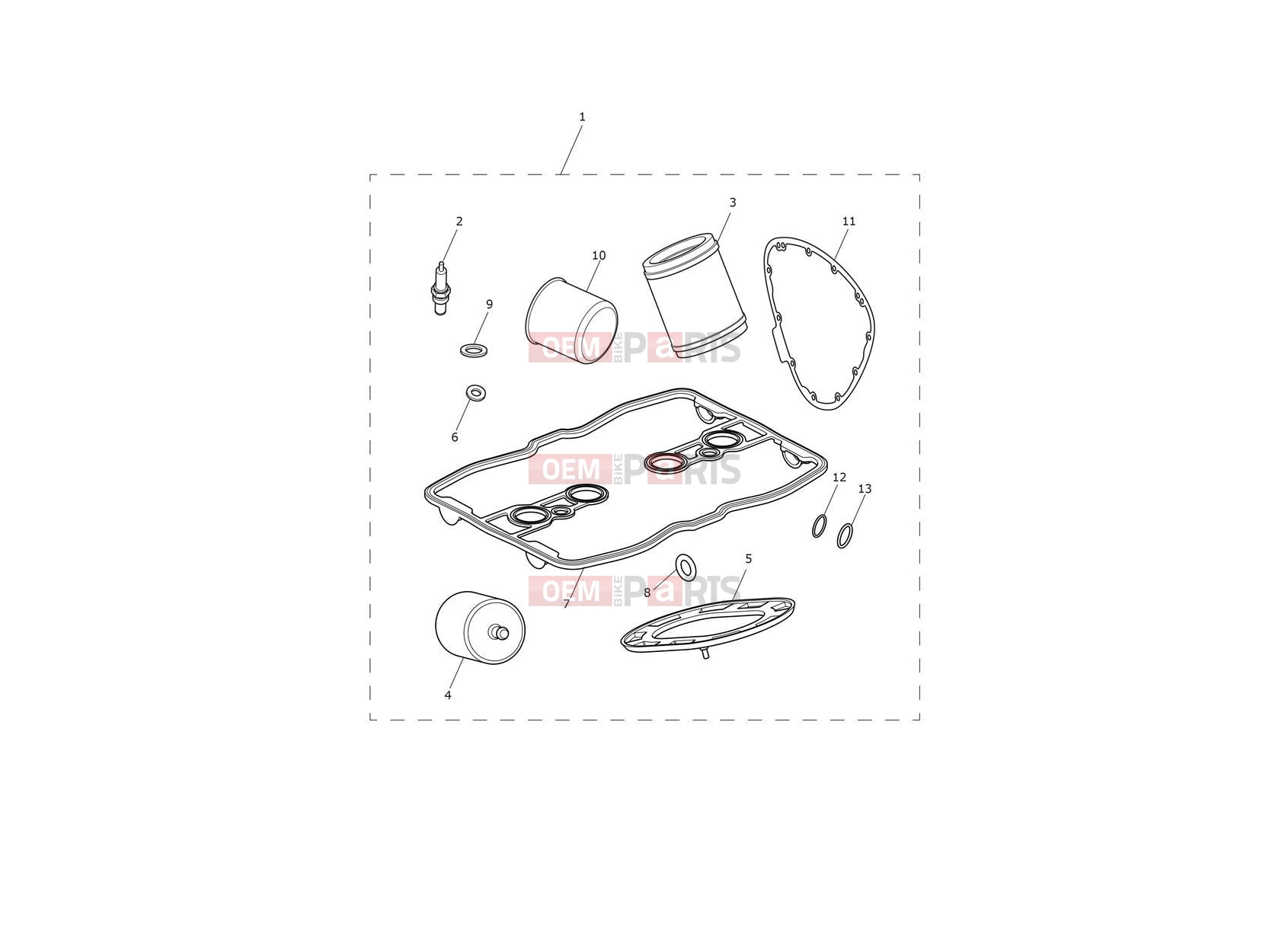 Triumph 2013 THUNDERBIRD STORM Service Kits