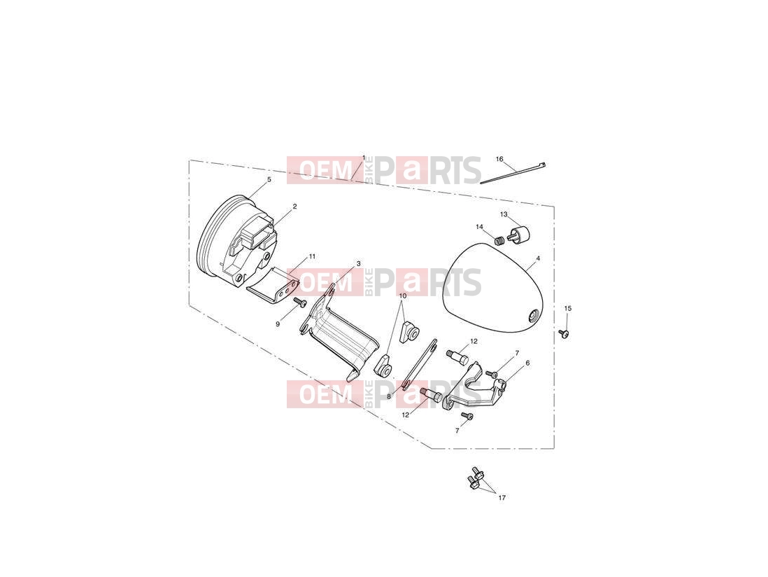 Triumph 2008 SPEEDMASTER EFI Instruments 439976