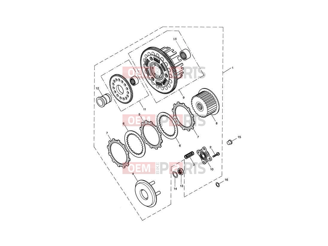 Triumph 2008 SPEEDMASTER EFI Clutch