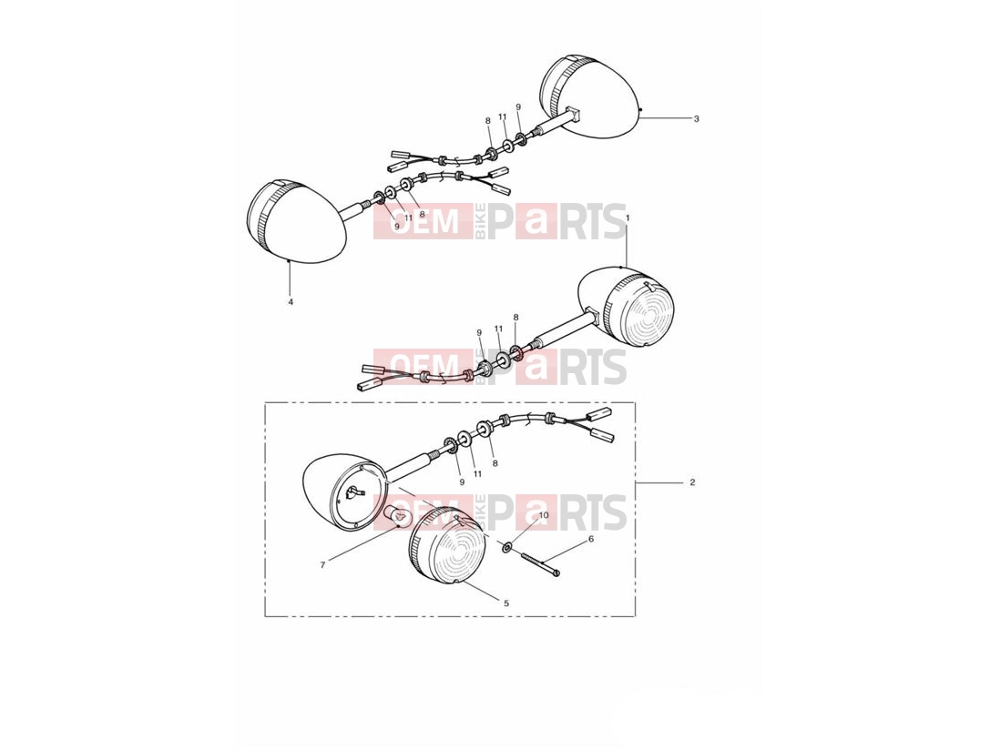 Triumph 2000 LEGEND TT Indicators