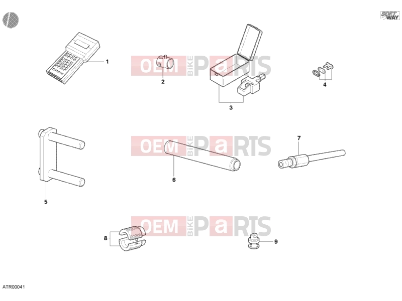 DUCATI 2002 Monster 620 WORKSHOP SERVICE TOOLS, FRAME » FRAME