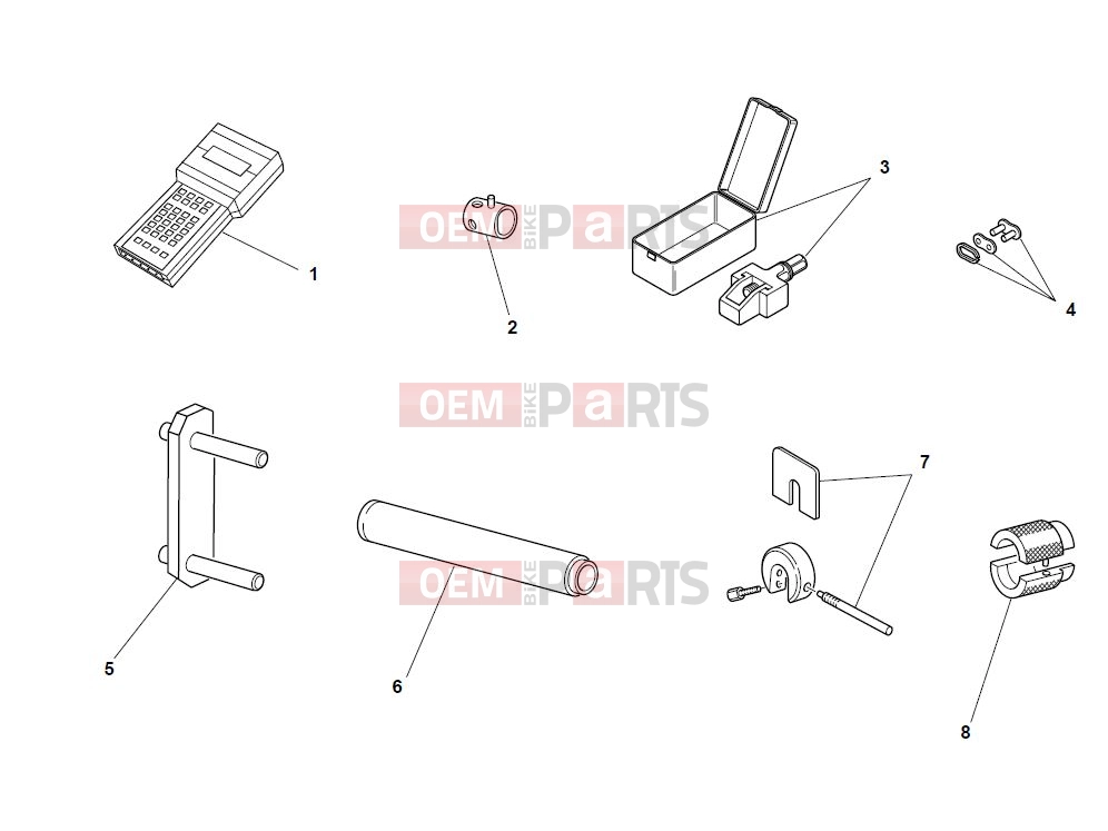 DUCATI 2000 Monster 900 WORKSHOP SPECIAL TOOLS 2
