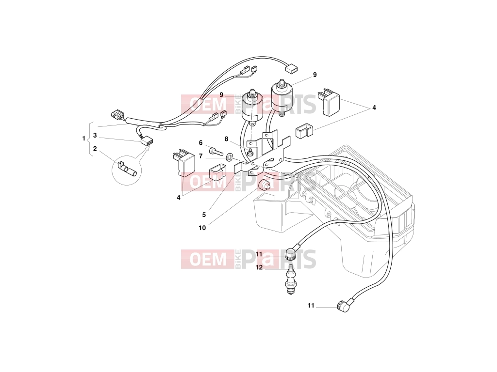 DUCATI 2000 Monster 600 IGNITION SYSTEM
