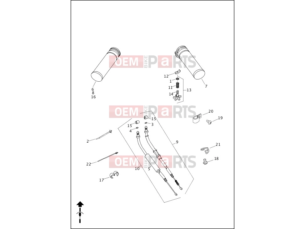 Harley-Davidson 2014 DYNA DYNA SUPER GLIDE CUSTOM  - FXDC THROTTLE CONTROL